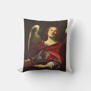Angel Holding the Vessel and Towel Cushion