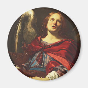 Angel Holding the Vessel and Towel  Magnet