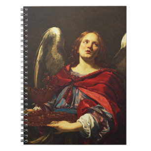 Angel Holding the Vessel and Towel Notebook
