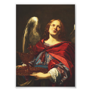 Angel Holding the Vessel and Towel Photo Print
