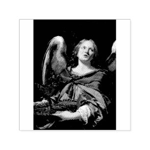 Angel Holding the Vessel and Towel  Self-inking Stamp