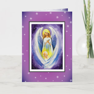 Angel Holiday Card