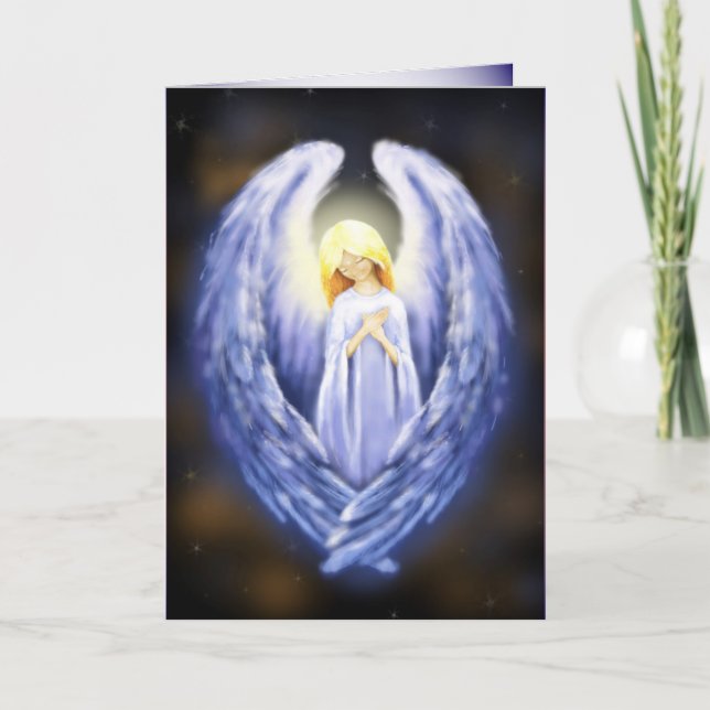 Angel Holiday Card (Front)