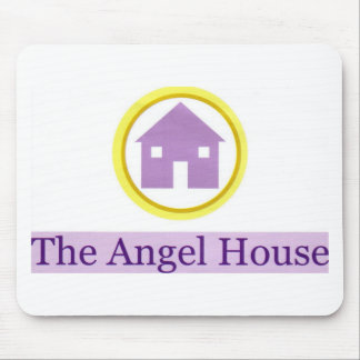 angel house logo mouse mat