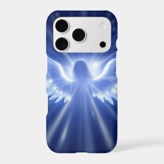 Angel iluminated with stars and Navy Blue