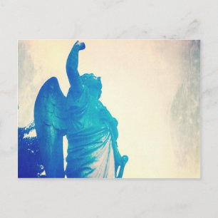 Angel in a Storm Postcard