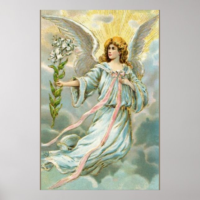 Angel In Blue Poster (Front)