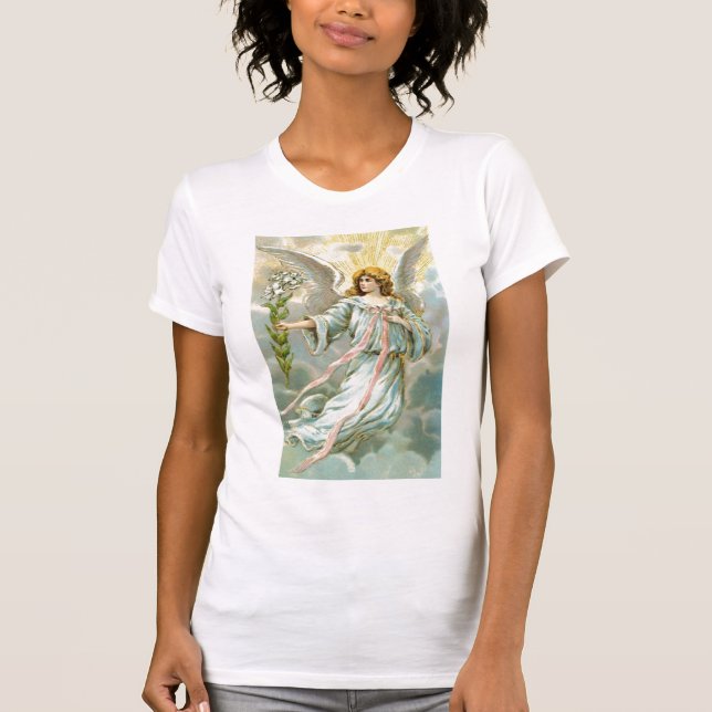 Angel In Blue T-Shirt (Front)