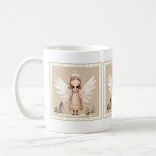 Angel in Forest Classic Mug, 11 oz Coffee Mug