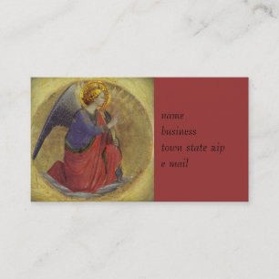 Angel in Gold Business Card