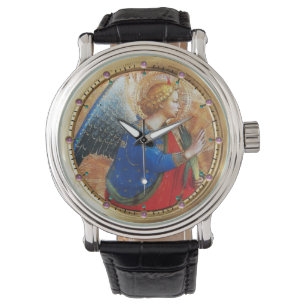 ANGEL IN GOLD RED AND BLUE WATCH