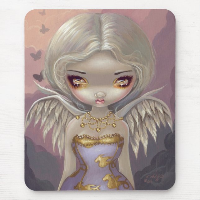 "Angel in Lilac" Mousepad (Front)