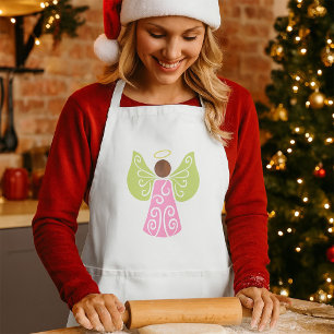 Angel In Pink Standard Apron