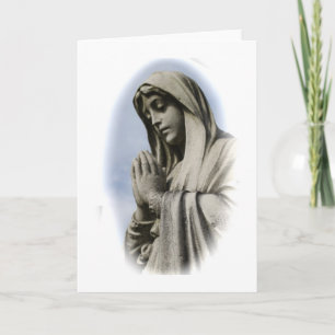 Angel in Prayer Card