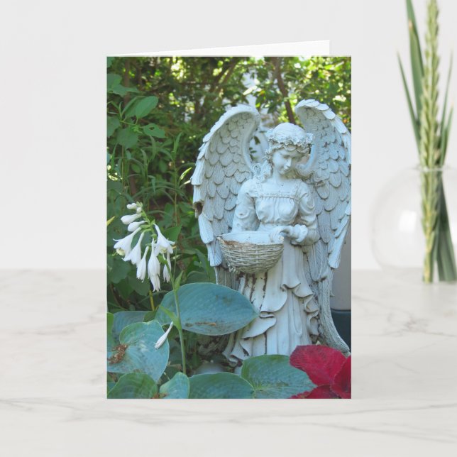 Angel in Springtime - Martha's Vineyard Card (Front)