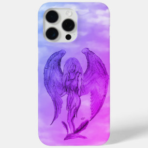 Angel in Tattoo Style iPhone 15 Pro Max Case