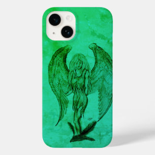 Angel in Tattoo Style Case-Mate iPhone 14 Case