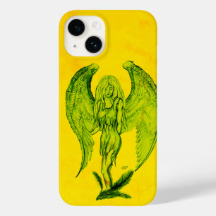 Angel in Tattoo Style Case-Mate iPhone 14 Case