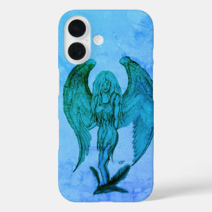 Angel in Tattoo Style iPhone 16 Case