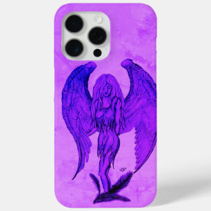 Angel in Tattoo Style iPhone 15 Pro Max Case