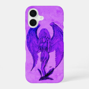 Angel in Tattoo Style iPhone 16 Case