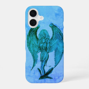 Angel in Tattoo Style iPhone 16 Case