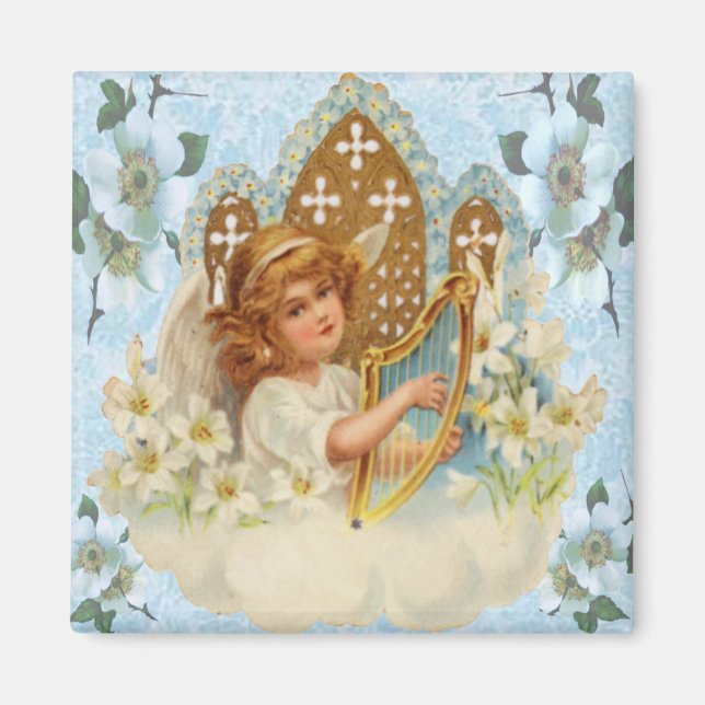 Angel In The Cloud Magnet (Front)