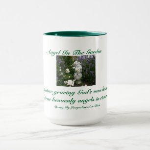 Angel In The Garden Ringer Mug