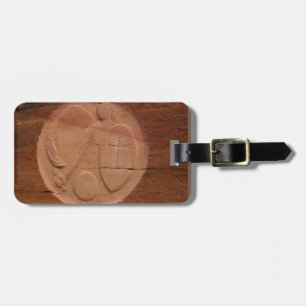 Angel in the Rocks Personalised Luggage Tag