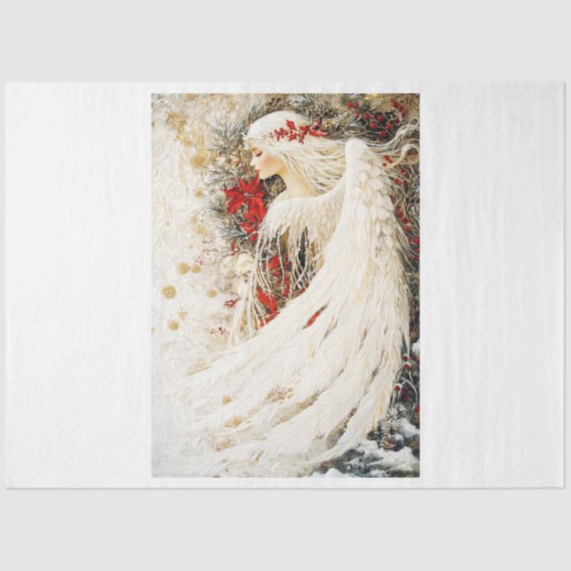 Angel in the Tree Tissue Paper (Front)