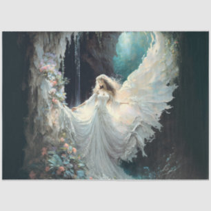 Angel in the water  tissue paper