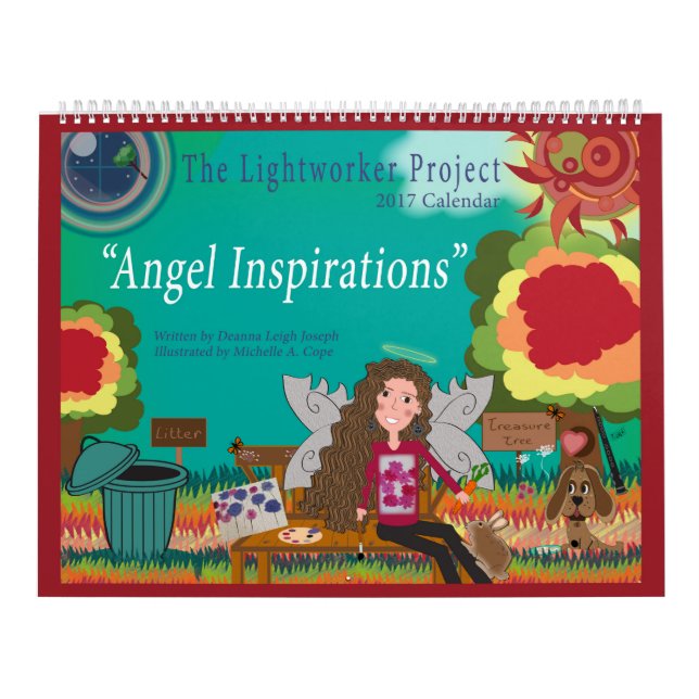 "Angel Inspirations" 2017 Calendar (Cover)