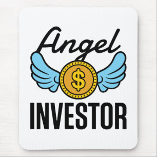 Angel Investor Investing Start-Up Business Mouse Mat