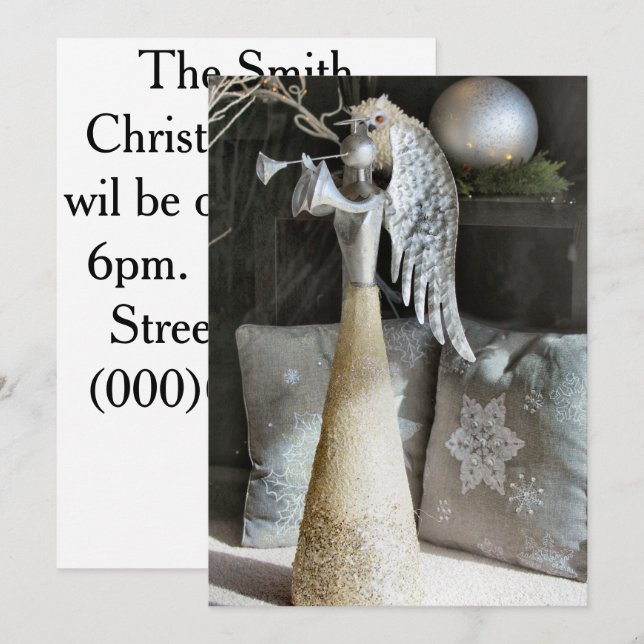 Angel Invitation (Front/Back)