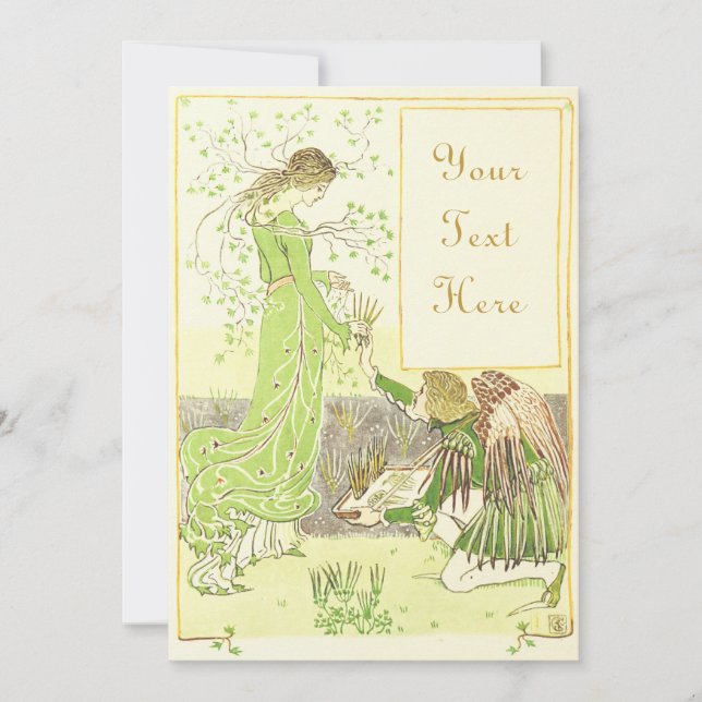 Angel Invitation Cards (Front)