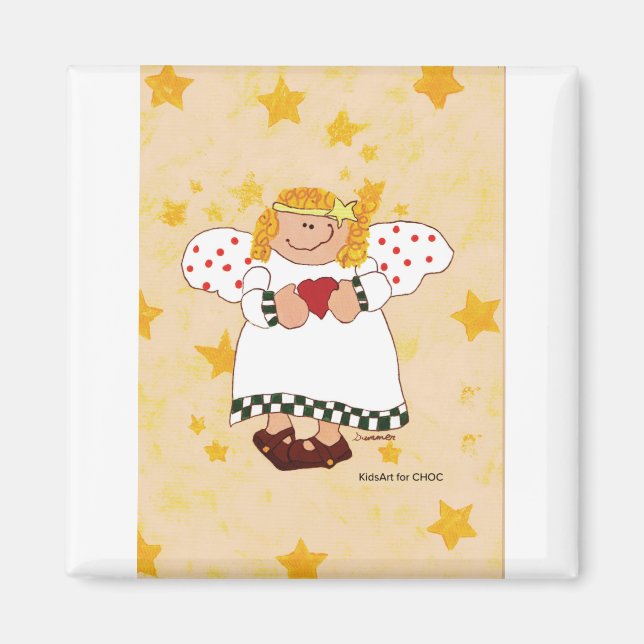 Angel - Kids Art for CHOC Magnet (Front)