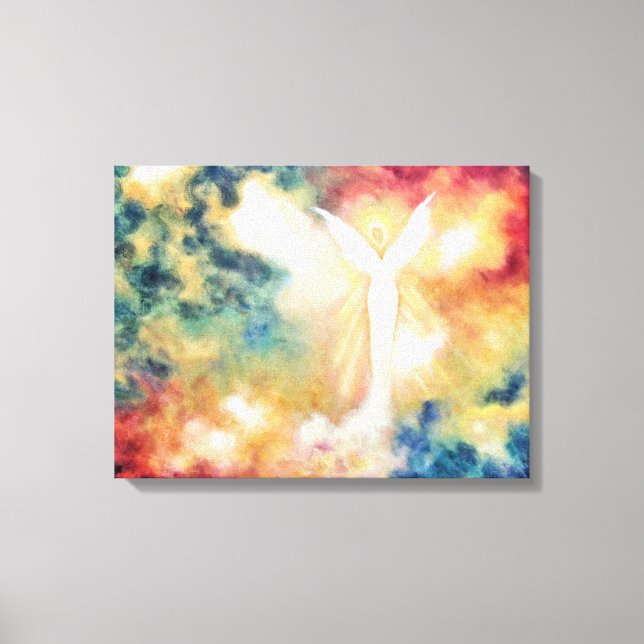 Angel Light Angel Art Print on Canvas (Front)