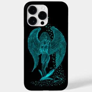 Angel lost in Love , black and green Design Case-Mate iPhone 14 Pro Max Case