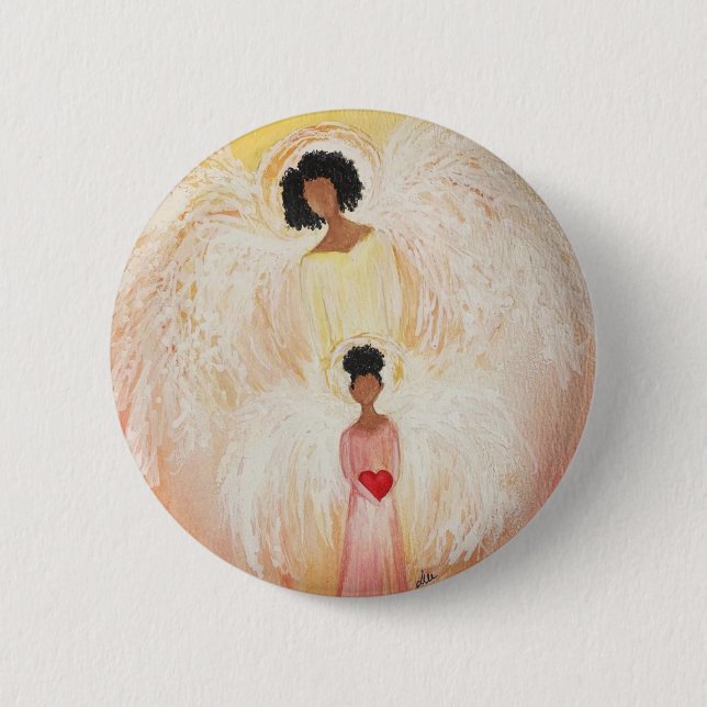 Angel Love Button (Front)