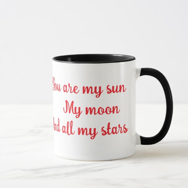 👼 Angel Love Quote Romantic Gift Idea 💖 Mug (Right)