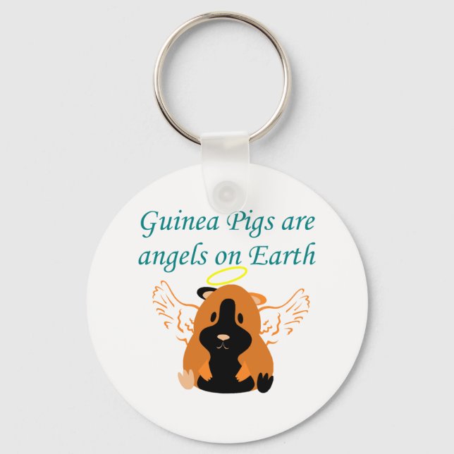 Angel Lyric Keychain (Front)