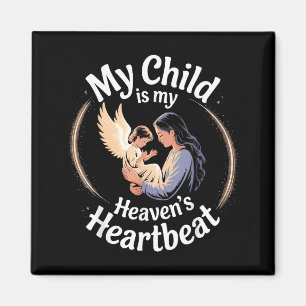 Angel mama pregnancy and infant loss awareness  magnet