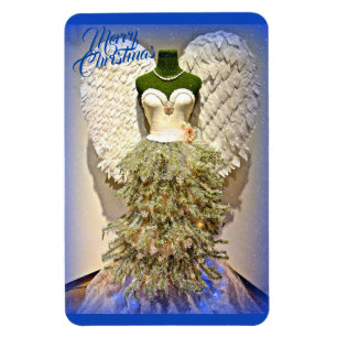 Angel Mannequin Dress Form Christmas Tree Magnet