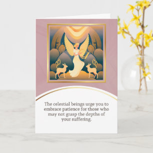 angel message egypt happy birthday card