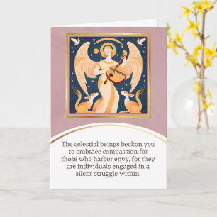 angel message egypt  happy birthday card