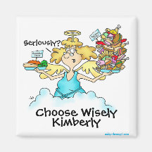 Angel Midge's Personalise it Choose Wisely Magnet