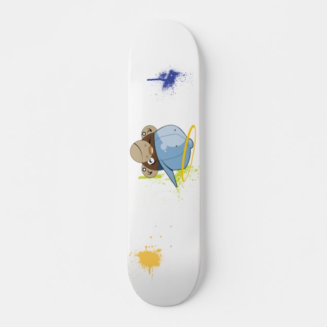 Angel Monkey Skateboard (Front)