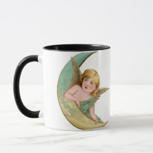 Angel Moon Painting Mug