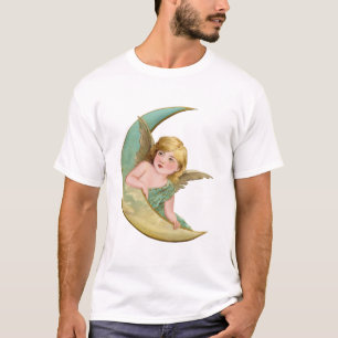 Angel Moon Painting T-Shirt