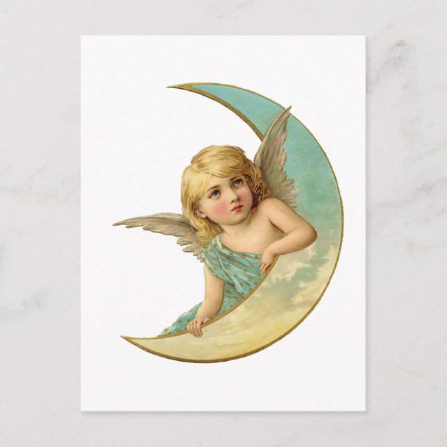 Angel Moon Postcard (Front)